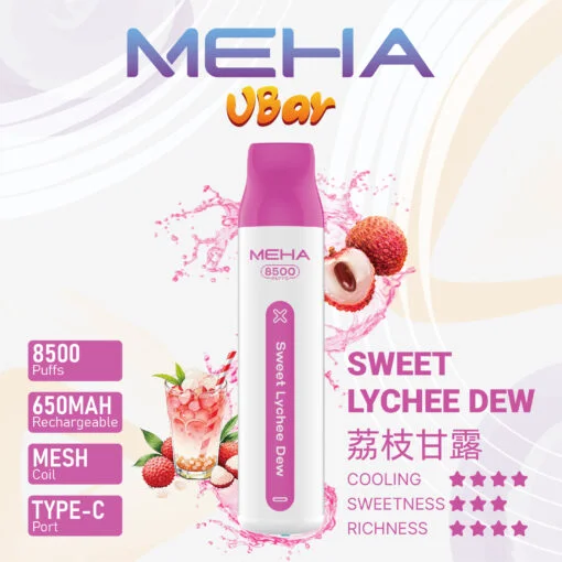 9月新品🔥MEHA魅嗨拋棄式8500口 可充電🔋(買10隻送一隻可備注口味)