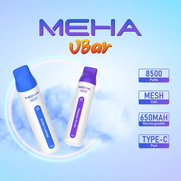 9月新品🔥MEHA魅嗨拋棄式8500口 可充電🔋(買10隻送一隻可備注口味)