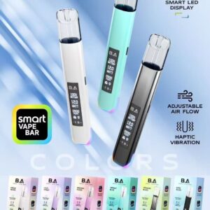 BA主機 新品🔥 B.A電子煙 一代通用主機/ 高級版本 LED 顯示螢幕/兒童安全鎖/RGB 動態燈