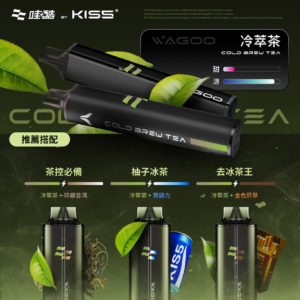 新品上市💖 WAGOO &KIS5 哇酷拋棄式6500口 一次性電子煙 磁吸組合 雙口味自由混搭【滿十送一】