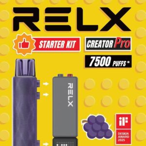 1 RELX悅刻套裝 小樂高7000口💖【內含一隻主機+煙蛋】